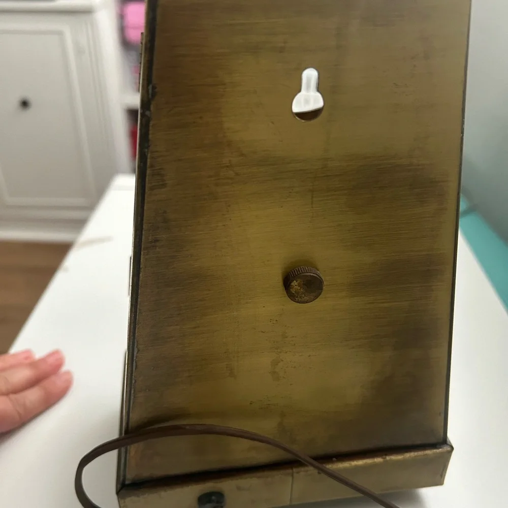 Vintage rare African Queen brass ship lantern